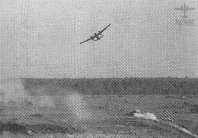 603rd Plane dropping practice bomb.jpg