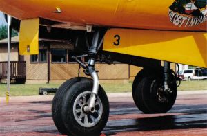 Air Spray, Ltd Tanker #3, 43-22660, at Ft. McMurry, Canada. Date unknown.